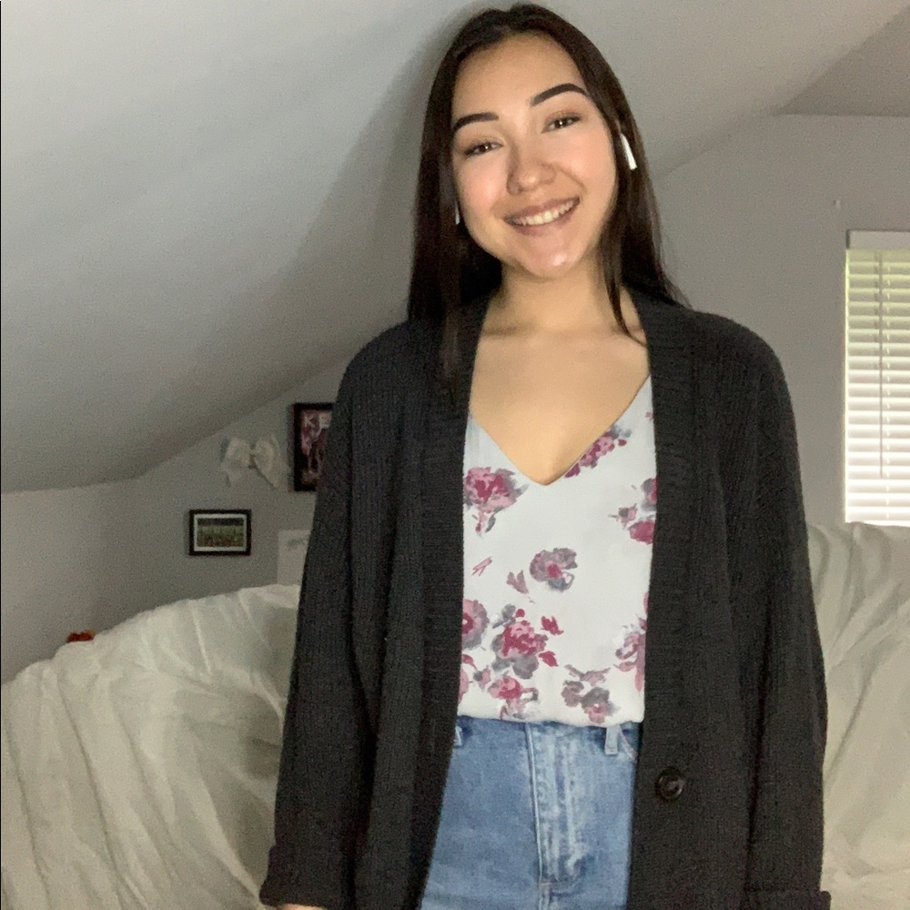 Floral tank top